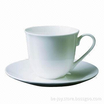 New bone China cup and saucer, microwave and dishwasher machine safe